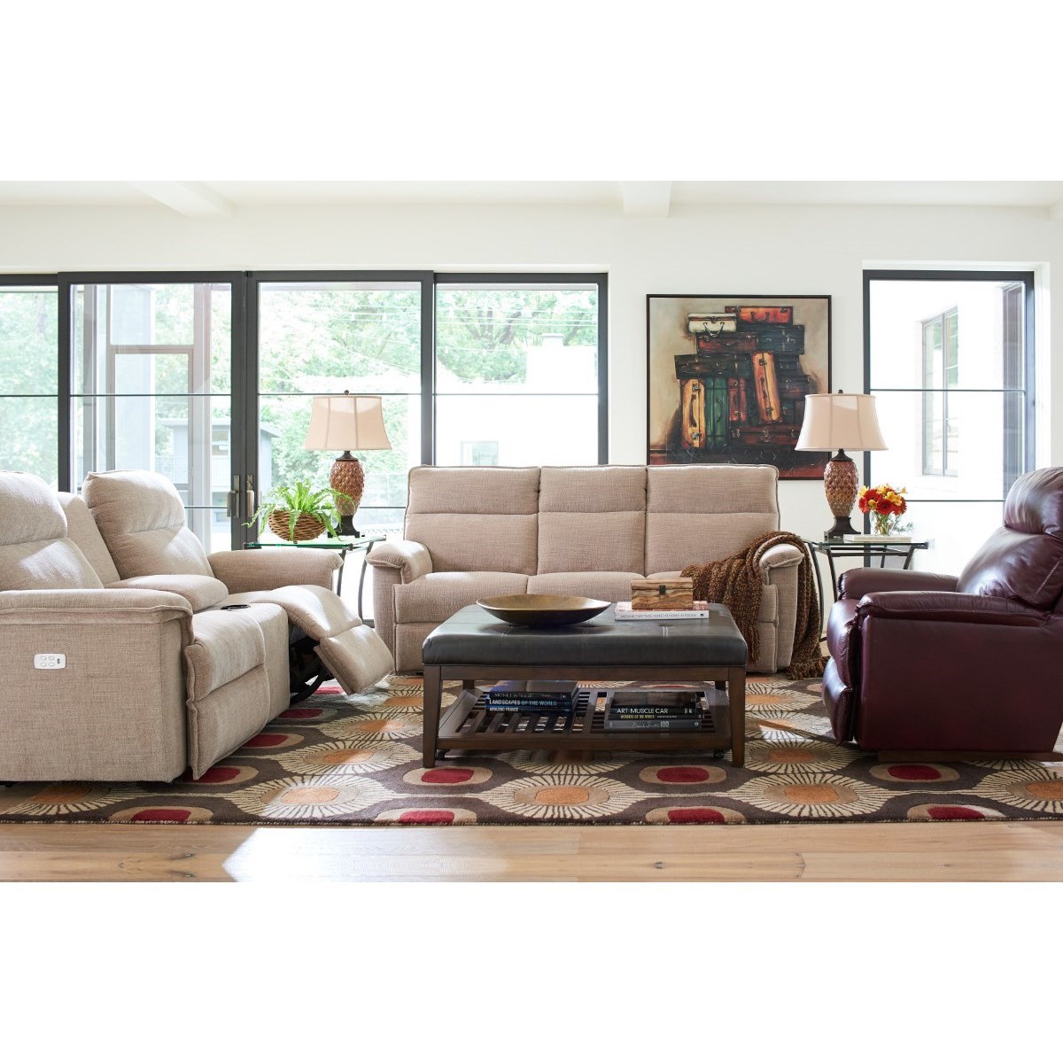 LaZBoy Jay Casual Reclining Sofa Godby Home Furnishings Reclining